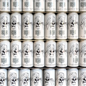 White Beer Cans