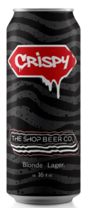Crispy Lager beer can